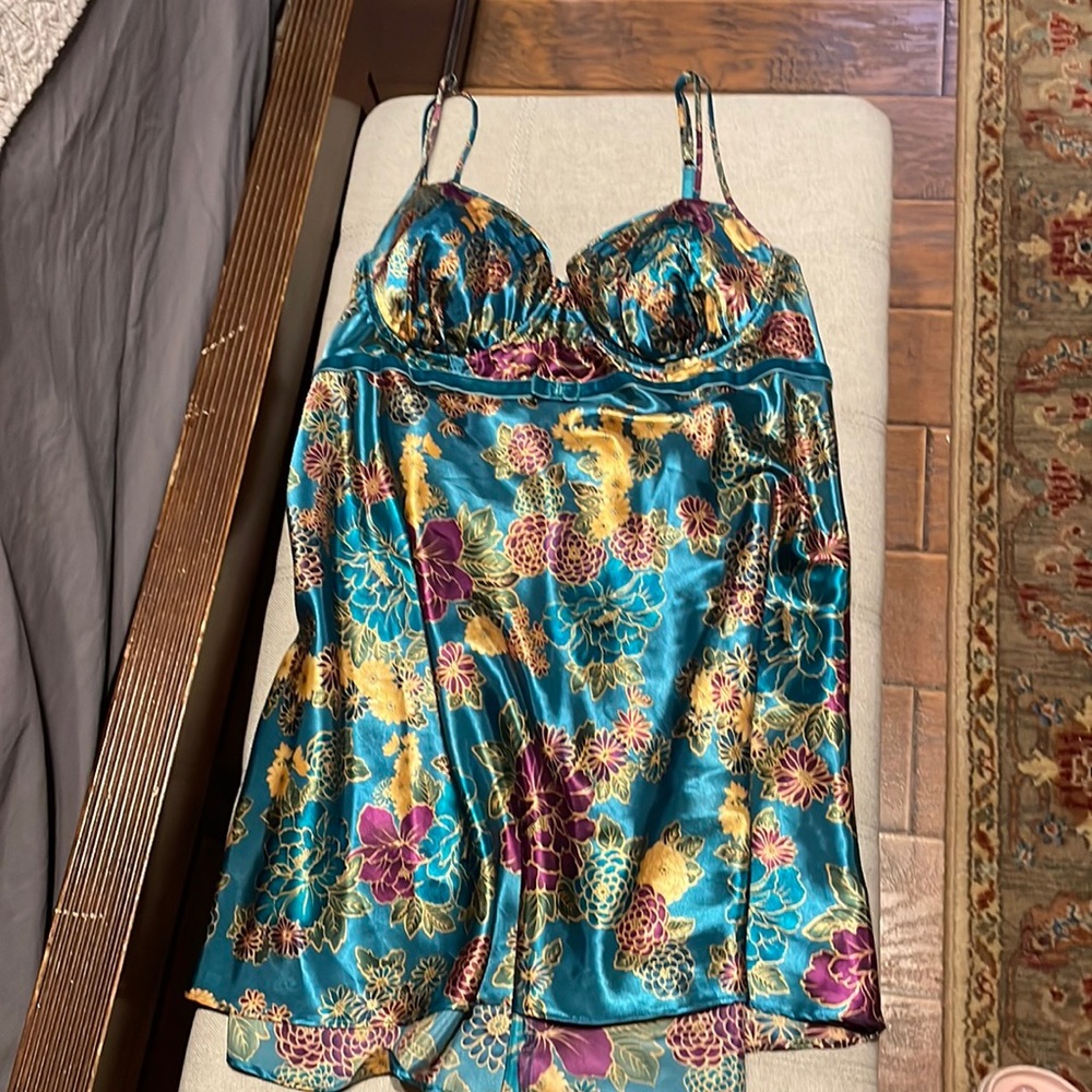 Secrets out… Beautiful, colorful dress, Teddy, nightgown, whatever u want!